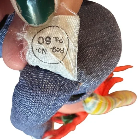 Vintage 1973 Mattel Jibby & Jimmy Jeaner Dolls With Denim Outfits - Picture 3 of 11